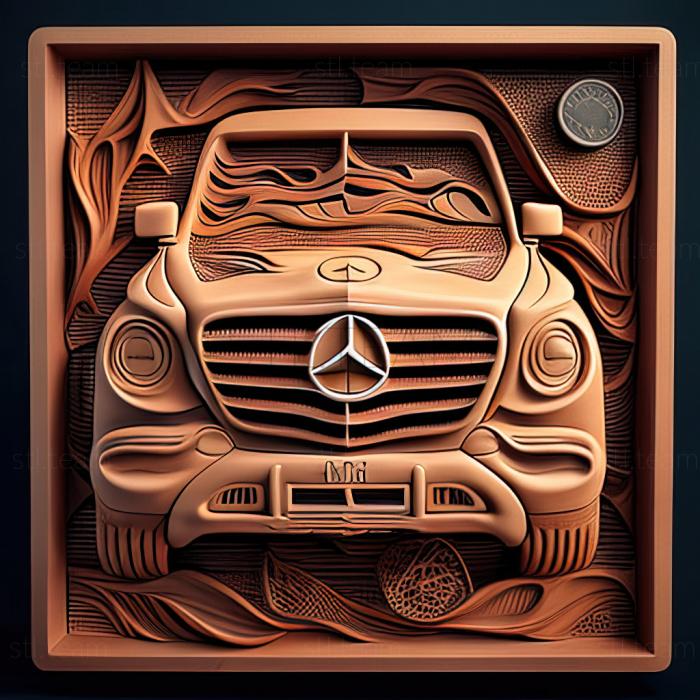 3D model Mercedes Benz X166 (STL)